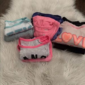 Lot of 8 girls tshirts justice old navy gap